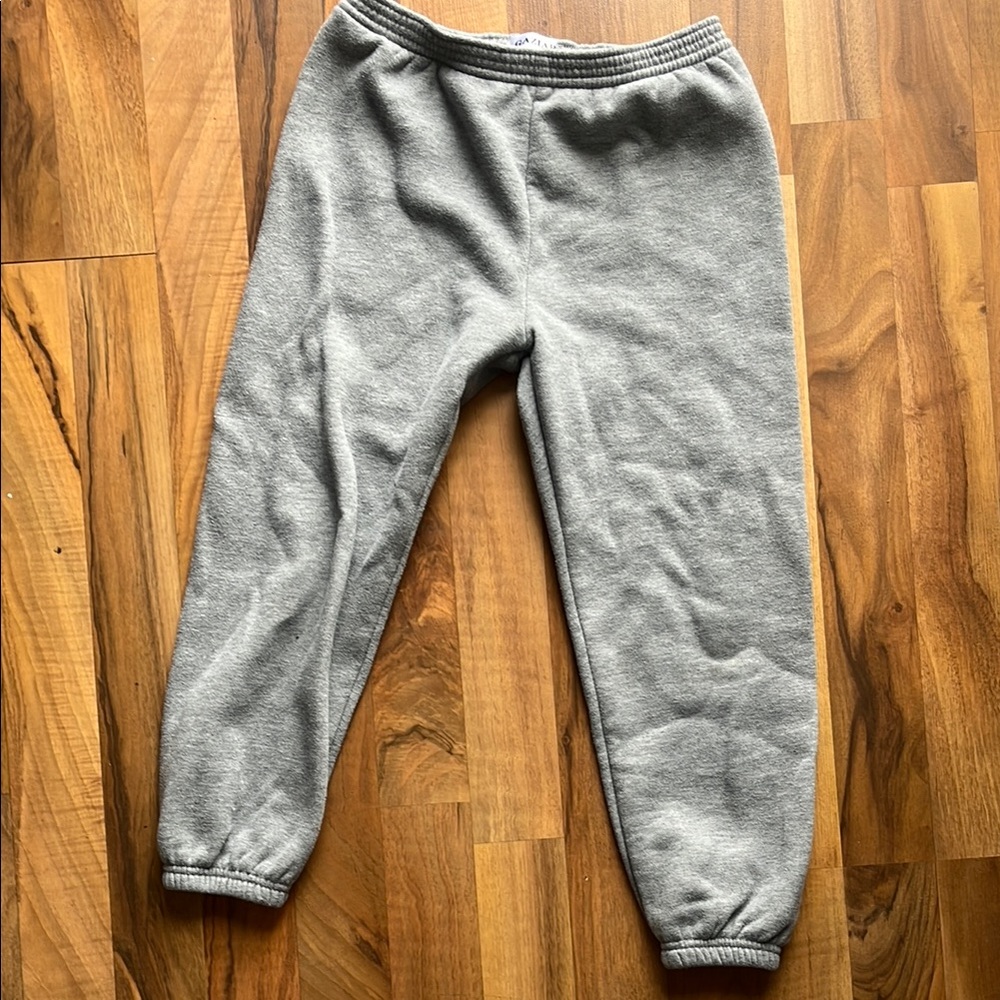 gray gaziar sweatpants